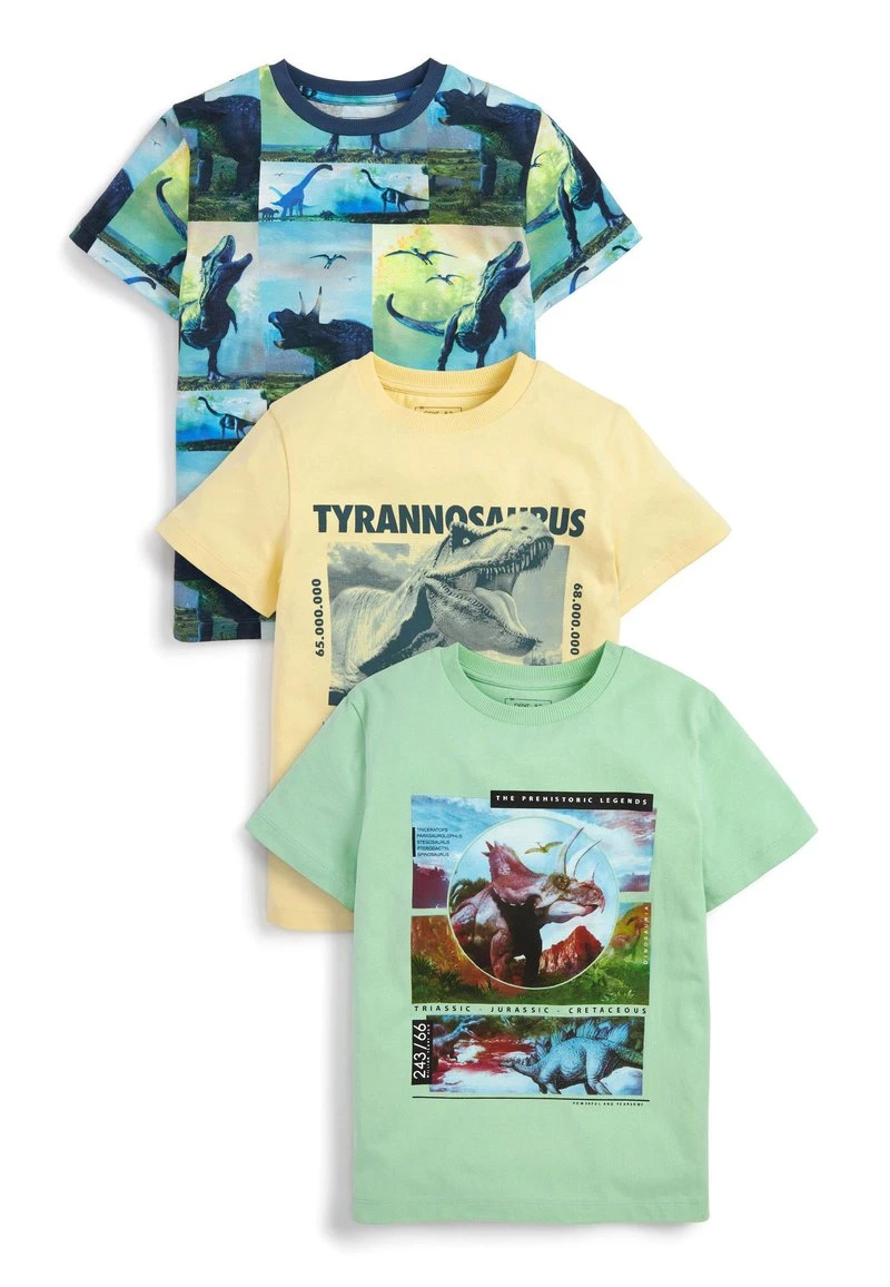 Next Kinder 3 PACK - T-Shirt Print - Multi 1 Next Kinder 3 PACK - T-Shirt Print - Multi