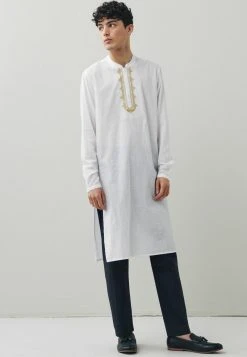 Next KAFTAN - Hemd - Grey | Herren -Next Verkäufe 2022 8cb4d02def284564af541098fcce6d3f