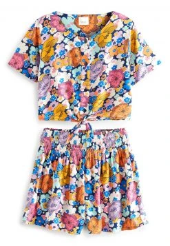 Next Kinder PRINTED CO-ORD SET - Shorts - Multi Floral Print -Next Verkäufe 2022 8d5e4f0d418944d78904a33f7ebf90ea