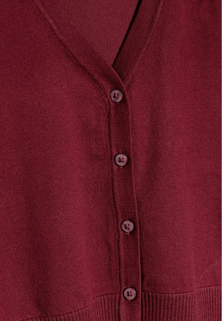 Next Kinder Strickjacke - Dark Red 3 Next Kinder Strickjacke - Dark Red – Bild 3