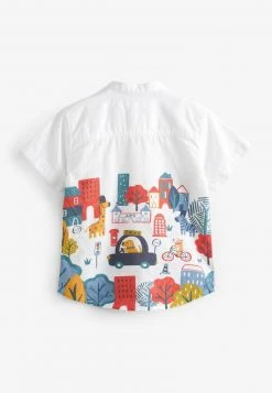 Next Kinder BORDER PRINT SHORT SLEEVE - Hemd - White -Next Verkäufe 2022 8dd3dbbba1214111921f5b60986c035c