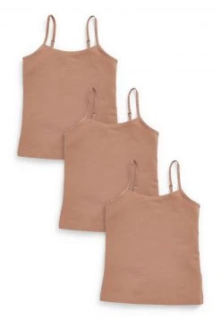Next Kinder 3 PACK STRAPPY (1.5-16YRS) - Top - Praline Beige