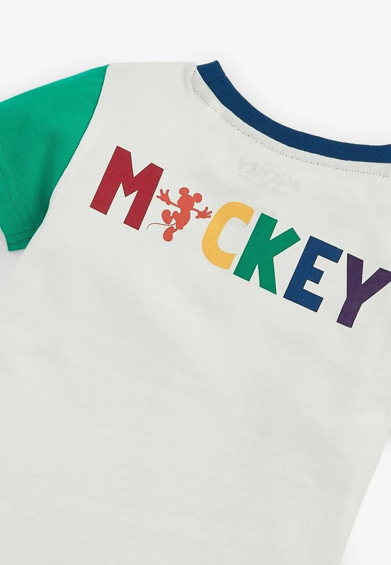 Next Kinder RAINBOW MICKEY MOUSE SHORT SLEEVE - T-Shirt Print - White 3 Next Kinder RAINBOW MICKEY MOUSE SHORT SLEEVE - T-Shirt Print - White – Bild 3