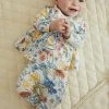 Next 4 PIECE LONG SLEEVE WRAP SET - Stoffhose - Yellow Cream Baby | Kinder
