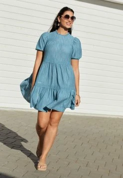 Next Damen Jerseykleid - Blue