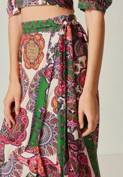 Next Damen Wickelrock - Multi Scarf Print -Next Verkäufe 2022 8ed715c9aa964341abcc1af64c6d614d