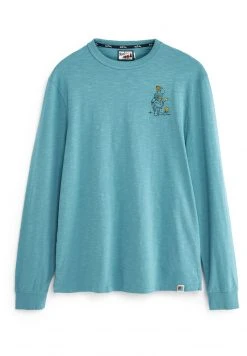 Next Herren GRAPHIC - T-Shirt Print - Blue Organic Cotton -Next Verkäufe 2022 8eedb73c9d4c4b388c190e4b718f2d50