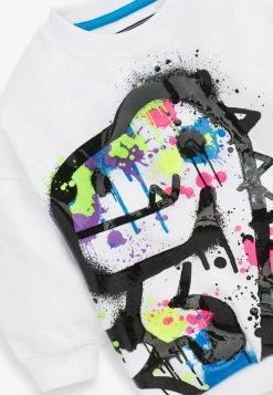 Next Kinder Sweatshirt - White Dino -Next Verkäufe 2022 8f3e0f21e93a462c9c113e5886079bc4