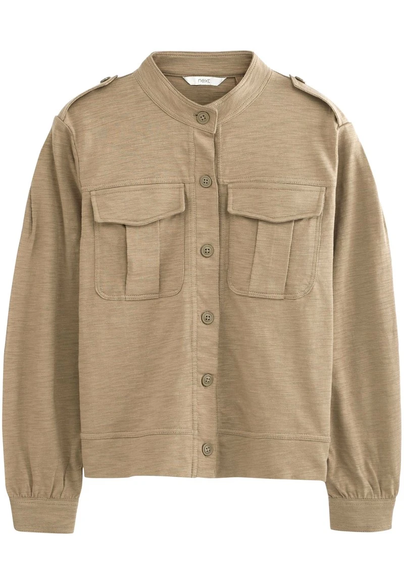 Next Damen SLUB UTILITY - Leichte Jacke - Khaki Green 5 Next Damen SLUB UTILITY - Leichte Jacke - Khaki Green – Bild 5