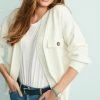 Next Damen Strickjacke - White