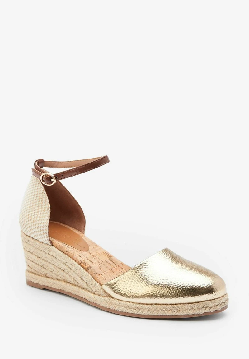 Next Damen Keilpumps - Gold Coloured 2 Next Damen Keilpumps - Gold Coloured – Bild 2