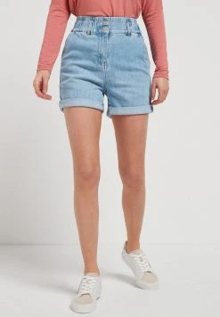 Next ELASTICATED WAIST - Jeans Shorts - Blue | Damen