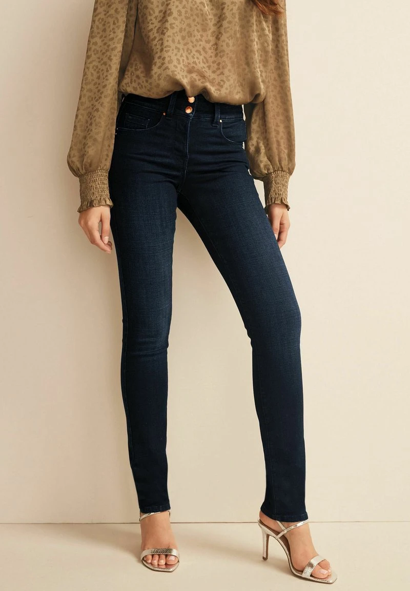 Next Damen LIFT SHAPE SLIM - Jeans Slim Fit - Dark Blue 1 Next Damen LIFT SHAPE SLIM - Jeans Slim Fit - Dark Blue
