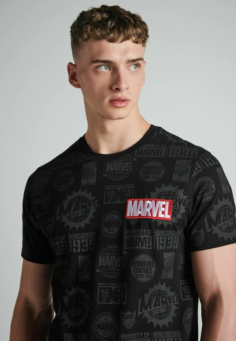 Next Herren TV AND FILM LICENCE - T-Shirt Print - Black 3 Next Herren TV AND FILM LICENCE - T-Shirt Print - Black – Bild 3