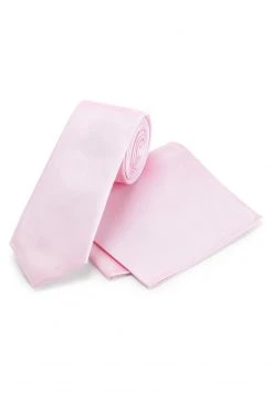 Next Herren SET - Einstecktuch - Pale Pink