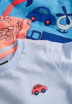 Next Unisex FIVE PACK - T-Shirt Print - Blue -Next Verkäufe 2022 90e3ec6c22f94066abd4211fc34a96bf