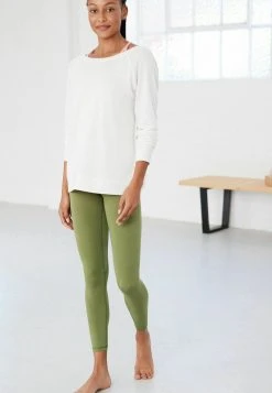 Next Damen YOGA COSY LAYER - Strickpullover - White