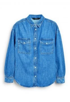 Next Damen GATHERED SHOULDER DETAIL - Hemdbluse - Dark Blue -Next Verkäufe 2022 913bb86f4d7243468b393467e364b551