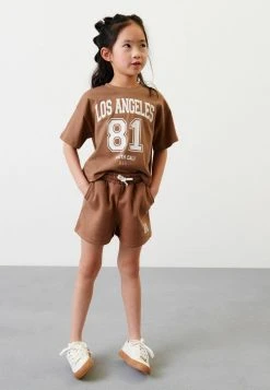 Next Kinder SET - Shorts - Chocolate Brown