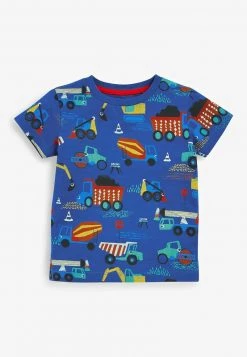 Next Kinder 3 PACK SHORT SLEEVE CONSTRUCTION VEHICLE - T-Shirt Print - Blue -Next Verkäufe 2022 91ff8da8d0d247adb8131fa8b585178c