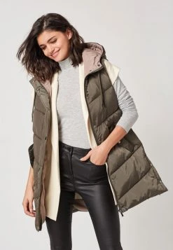 Next Damen Weste - Khaki