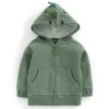Next Kinder DINO CHARACTER - Sweatjacke - Khaki