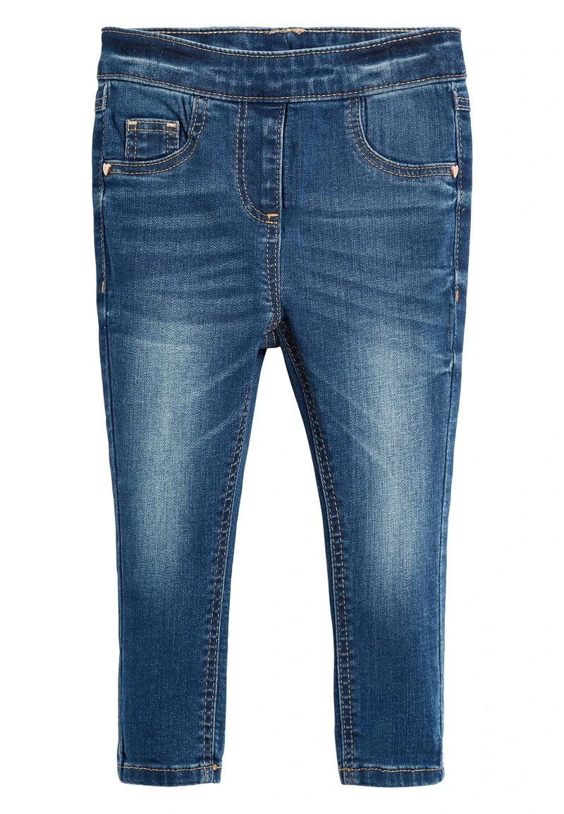 Next Kinder UNISEX - Jeggings - Mottled Blue 1 Next Kinder UNISEX - Jeggings - Mottled Blue