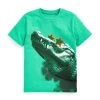 Next Kinder SHORT SLEEVE GRAPHIC (3-16YRS) - T-Shirt Print - Green Crocodile