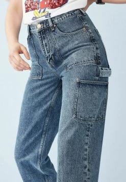 Next Damen Jeans Straight Leg - Blue -Next Verkäufe 2022 936b32828eb949658f06dfc61b3486ea