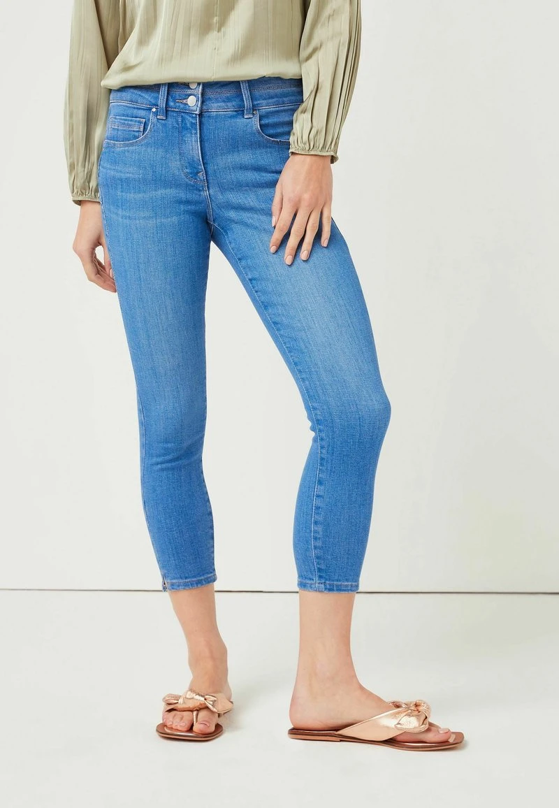 Next Damen Jeans Slim Fit - Bright Blue 1 Next Damen Jeans Slim Fit - Bright Blue