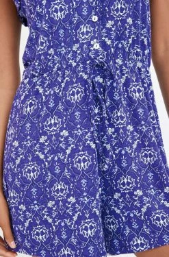 Next Damen SLEEVELESS BUTTON FRONT - Jumpsuit - Navy Blue Print -Next Verkäufe 2022 93a8608845a543cda5872aa1c9d8e3cb