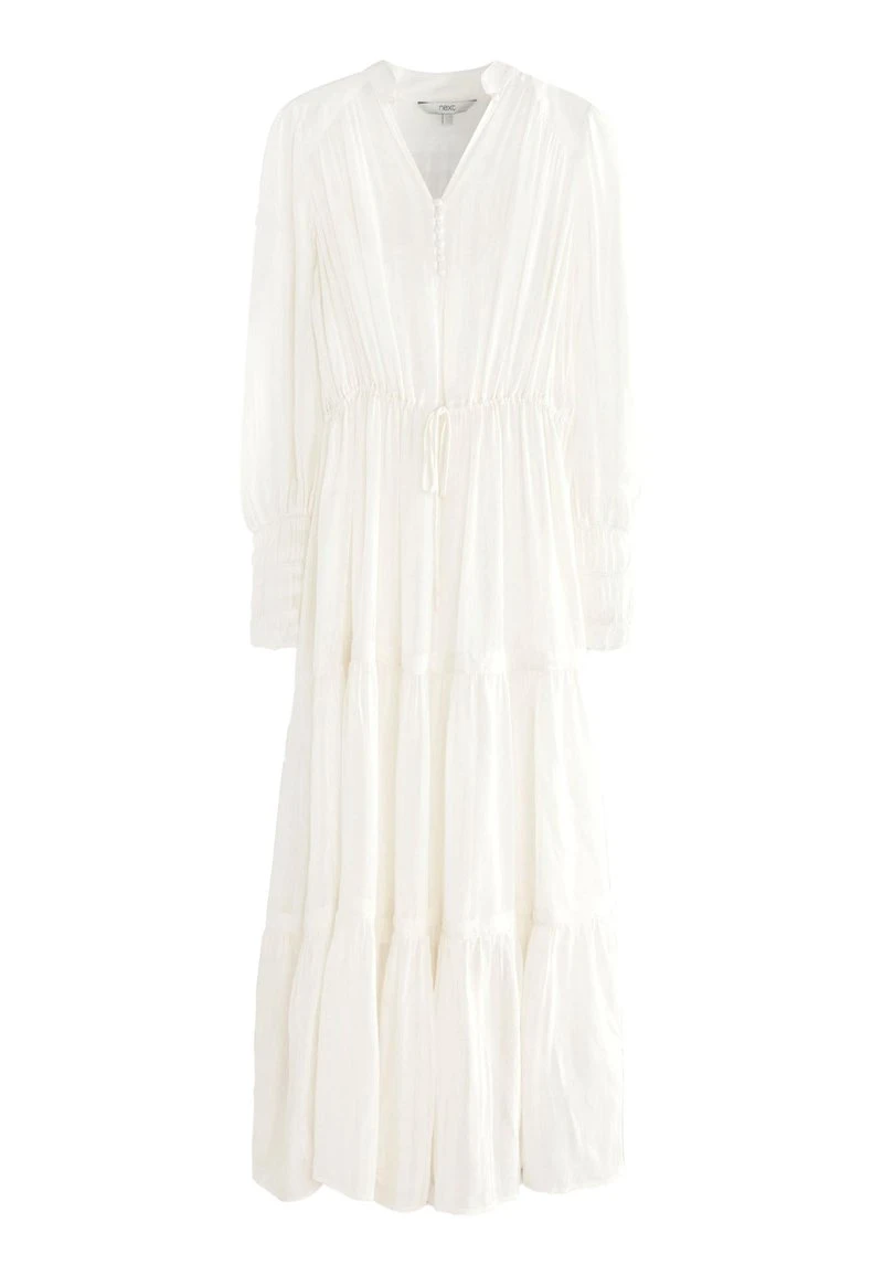 Next Damen STATEMENT - Maxikleid - Cream 5 Next Damen STATEMENT - Maxikleid - Cream – Bild 5