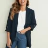 Next RELAXED FIT - Kurzmantel - Dark Blue | Damen