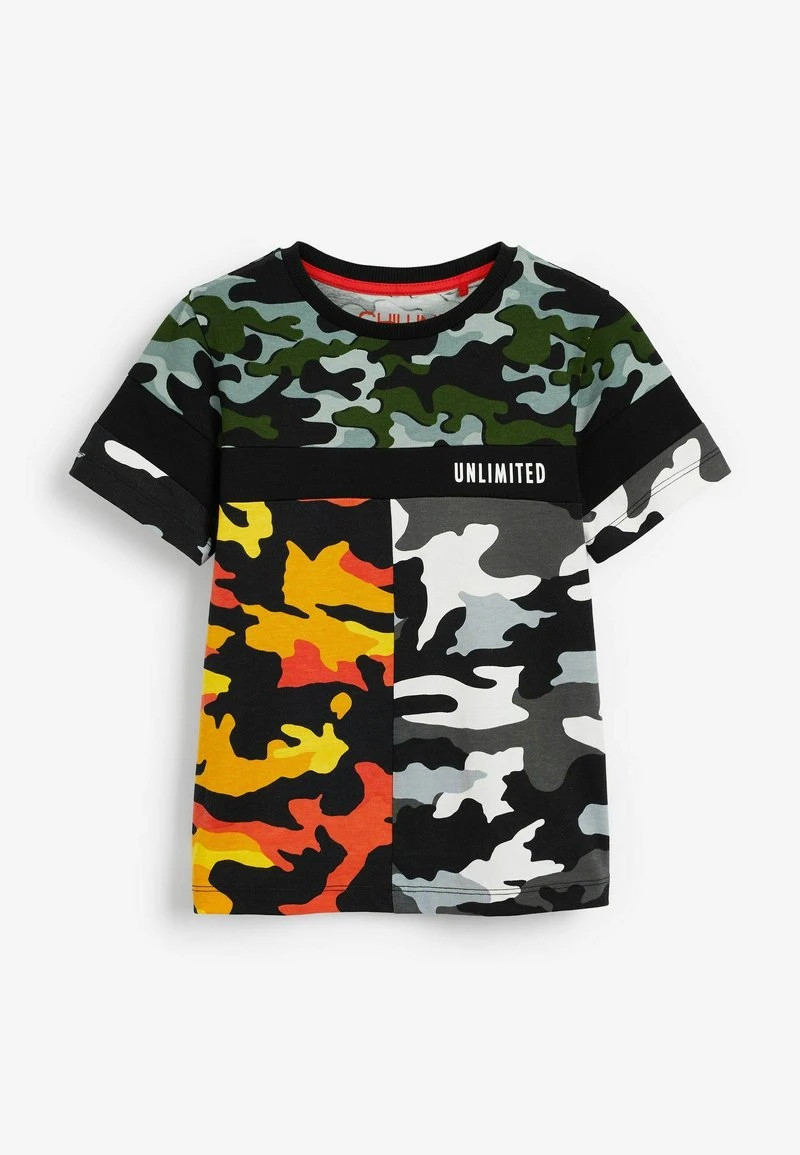 Next Kinder SET - Pyjama - Grey Orange Camouflage 2 Next Kinder SET - Pyjama - Grey Orange Camouflage – Bild 2