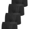 Next Herren ORGANIC COTTON HIPSTERS 4 PACK - Panties - Black