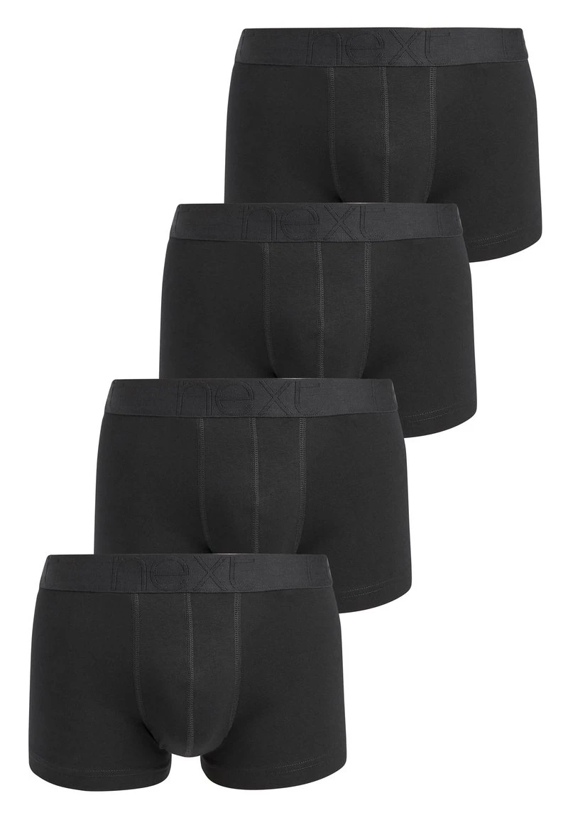 Next Herren ORGANIC COTTON HIPSTERS 4 PACK - Panties - Black 1 Next Herren ORGANIC COTTON HIPSTERS 4 PACK - Panties - Black