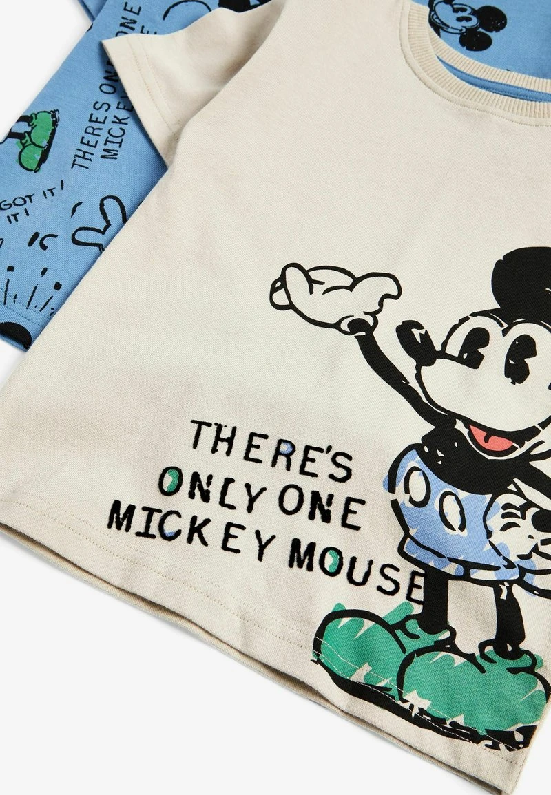 Next Kinder DISNEY MICKEY MOUSE 2 PACK - Nachtwäsche Set - Mickey Mouse Blue Tan Brown 8 Next Kinder DISNEY MICKEY MOUSE 2 PACK - Nachtwäsche Set - Mickey Mouse Blue Tan Brown – Bild 8