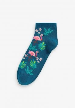 Next Damen FLAMINGO PATTERN 5 PACK - Socken - Blue Pink -Next Verkäufe 2022 94670324aae143d3ac588635254e2b80