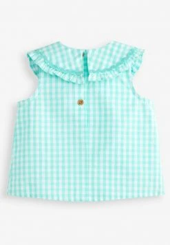 Next Kinder COLLAR - Bluse - Mint Green Gingham -Next Verkäufe 2022 9482a1d71be04096b026c6d2df22dfed