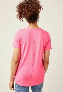 Next SLOUCH - T-Shirt Basic - Fluro Pink | Damen -Next Verkäufe 2022 9484179c591c491b961f4001c278b27c