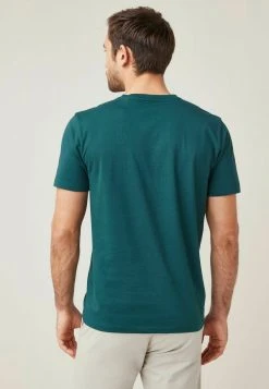 Next Herren T-Shirt Basic - Dark Green -Next Verkäufe 2022 94ecac9d81214dbc95013a898bd27844