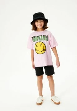 Next Kinder NIRVANA - T-Shirt Print - Pink