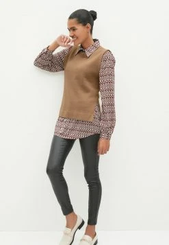 Next Damen Strickpullover - Brown