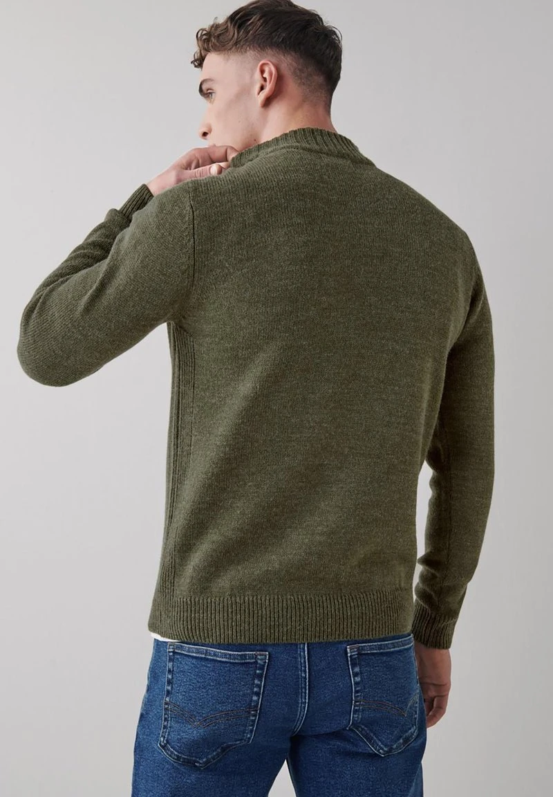 Next Herren Strickpullover - Green 3 Next Herren Strickpullover - Green – Bild 3