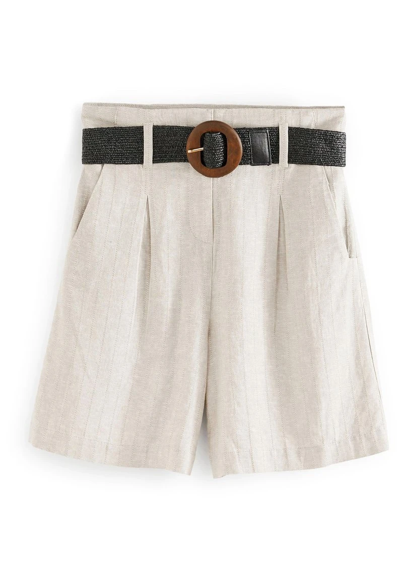 Next BELTED - Shorts - White | Damen 4 Next BELTED - Shorts - White | Damen – Bild 4