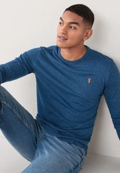 Next 3 PACK - Langarmshirt - Blue | Herren -Next Verkäufe 2022 960da2d2aa1f44b880c13d6e5fb530fd
