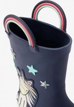 Next Kinder HANDLE - Gummistiefel - Mottled Dark Blue -Next Verkäufe 2022 967d8b0ade45467e906f67a3027b90a8
