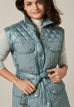 Next Damen 2 IN 1 ZIP OFF SLEEVE - Wintermantel - Blue -Next Verkäufe 2022 973770cc02f74f87a16b6fadfecc2feb