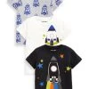 Next 3 PACK - T-Shirt Print - White | Kinder