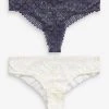 Next Damen 2 PACK - Slip - Blue
